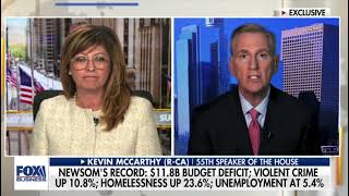 Speaker McCarthy Joins Maria Bartiromo (2/2)