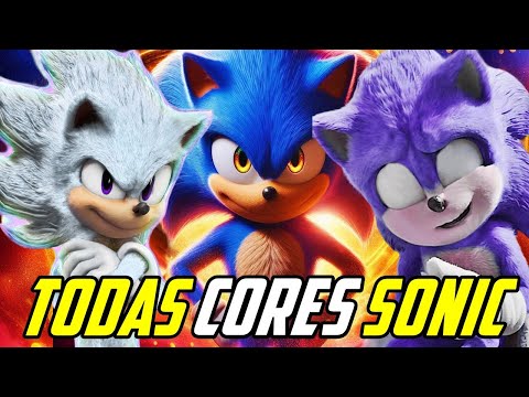 OFICIAL! TODAS 15 CORES DO SONIC EXPLICADAS