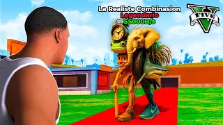 JUGUÉ A ROBA UN BRAINROT EN GTA 5 !! (Steal a Brainrot mod)