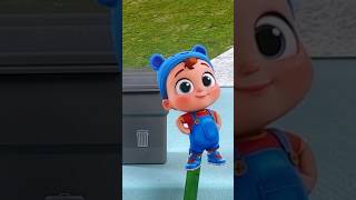 Taking out the TRASH! 🚮 Little Angel Toy Play and Paper Craft #shorts #craft