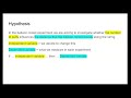 Crafting Hypotheses with Variables