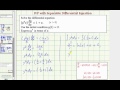 Differential Equations and Integrals