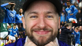 RANGERS 1 HIBS 0 REACTION! 11 UNBEATEN IN THE LEAGUE..I LIKE IT..UH HUH UH HUH!