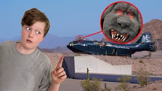 We Found Cursed Talking Ben in an Abandon Airplane in the Desert!