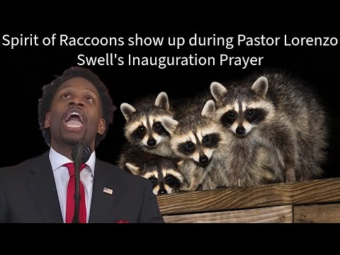 Spirit of Raccoons Show Up During Pastor Lorenzo Swell's Inauguration Prayer