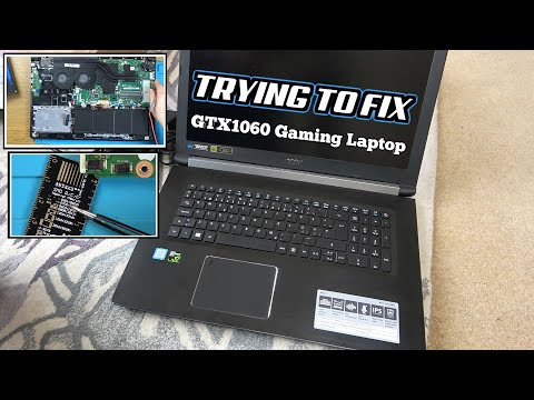 (ENGLISH) Trying to FIX a GAMING LAPTOP - ACER Aspire 7 -A717-71G-58U3