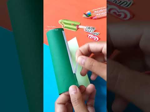 Diyจากซองไอติมมัทฉะ&ถั่วเเดง#diy #howto #shorts