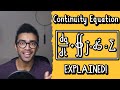 Understanding the Continuity Equation
