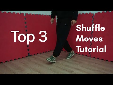 Top 3 best moves shuffle dance tutorial