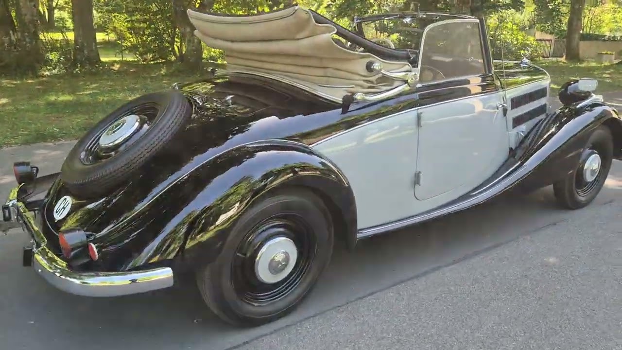 Vista previa del video del Mercedes-Benz 170 V  Cabriolet A (1937)