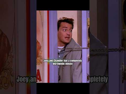 Joey and Chandler had a completely worthwhile minute#friends #funny #shorts
