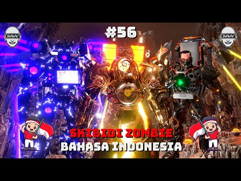 skibidi toilet zombie universe 56 : Titan Clock Man is back b indonesia 🔥