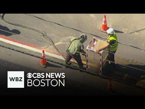 YouTube video thumbnail: Italian Flag Stripes Removed From Massachusetts Road for Second Time