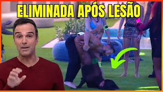 GRACYANNE BARBOSA É RETIRADA DO BBB APÓS SOFRER GRAVE LESÃO PRODUÇÃO ACABA DE COMUNICAR.