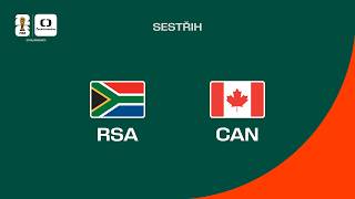 SESTŘIH: Jihoafrická republika – Kanada
