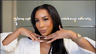 THE 25-MIN *INSTANT* GLOW UP MAKEUP ✨ | beauty secrets, my flawless base routine, soft glam make up