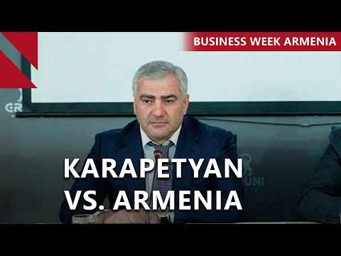 YouTube video thumbnail: Jailed Billionaire Karapetyan Files $500m Claim Against Armenia