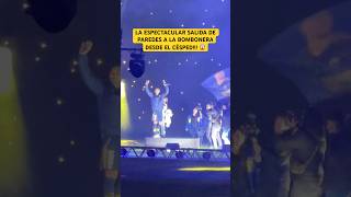 LA ESPECTACULAR SALIDA DE PAREDES A LA BOMBONERA DESDE EL CÉSPED #futbol #paredes #boca #bombonera