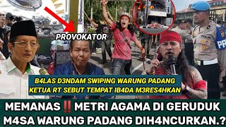 UMAT KRISTEN MEM4NAS BOYKOT WARUNG PADANG MENTRI AGAMA DIDEMO?