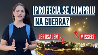 FIM DA GUERRA E ÍNICIO DA PROFECIA? Israel com Aline