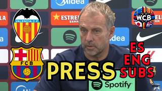 FLICK PRESS  FC BARCELONA VS VALENCIA LA LIGA GW4 | ES + ENG SUBS