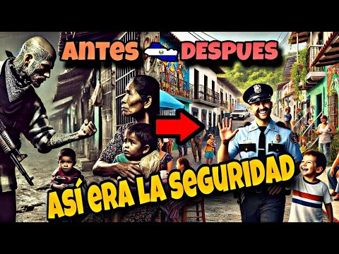 SEGURIDAD EN EL SALVADOR EN LOS AÑOS 80 Y 90 PARA ARRIBA ASI ERA SIN NAYIB BUKELE