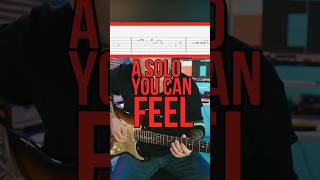 Emotional, slow MINOR BLUES solo! #shorts
