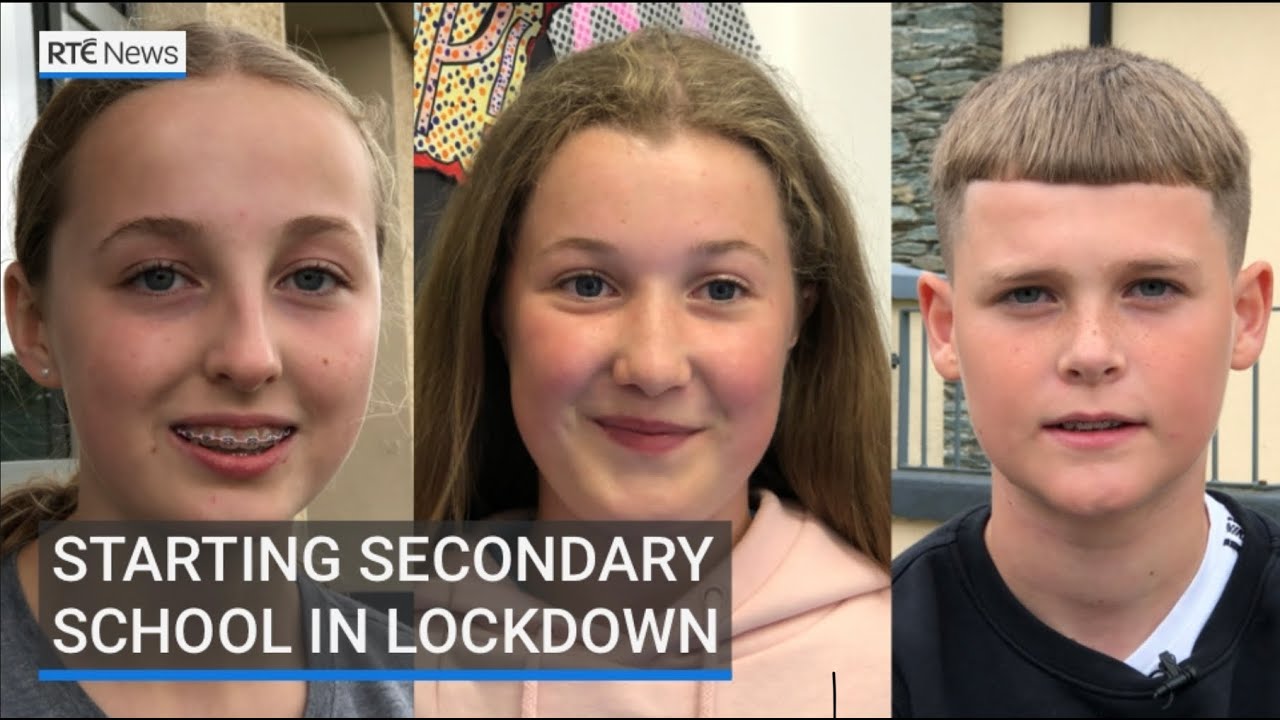 Kildare pupils on starting secondary school in lockdown