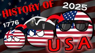 COUNTRYBALLS: History of the United States (full)