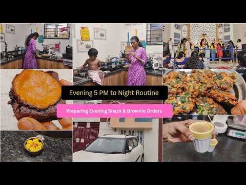 My Evening to Night Routine ✨| Managing my Work & Home | Moringa Vadai & Brookies #vlog #home #daily