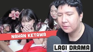Ketika Member JKT48 Nonton Drama Bang Windah Langsung di Depan Orangnya
