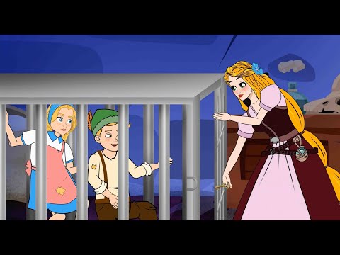 Raiponce | L'évasion d'Hansel et Gretel | Conte | Dessin Animé avec @lesptitszamis