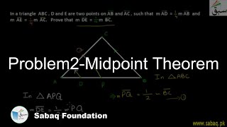 Problem2-Midpoint Theorem