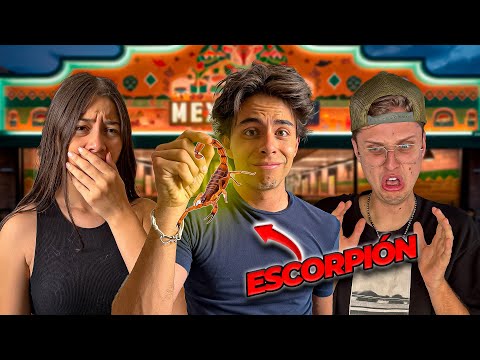 PROBAMOS UN ESCORPIÓN! FT. Zach Jaquith | Andrea Sevilla