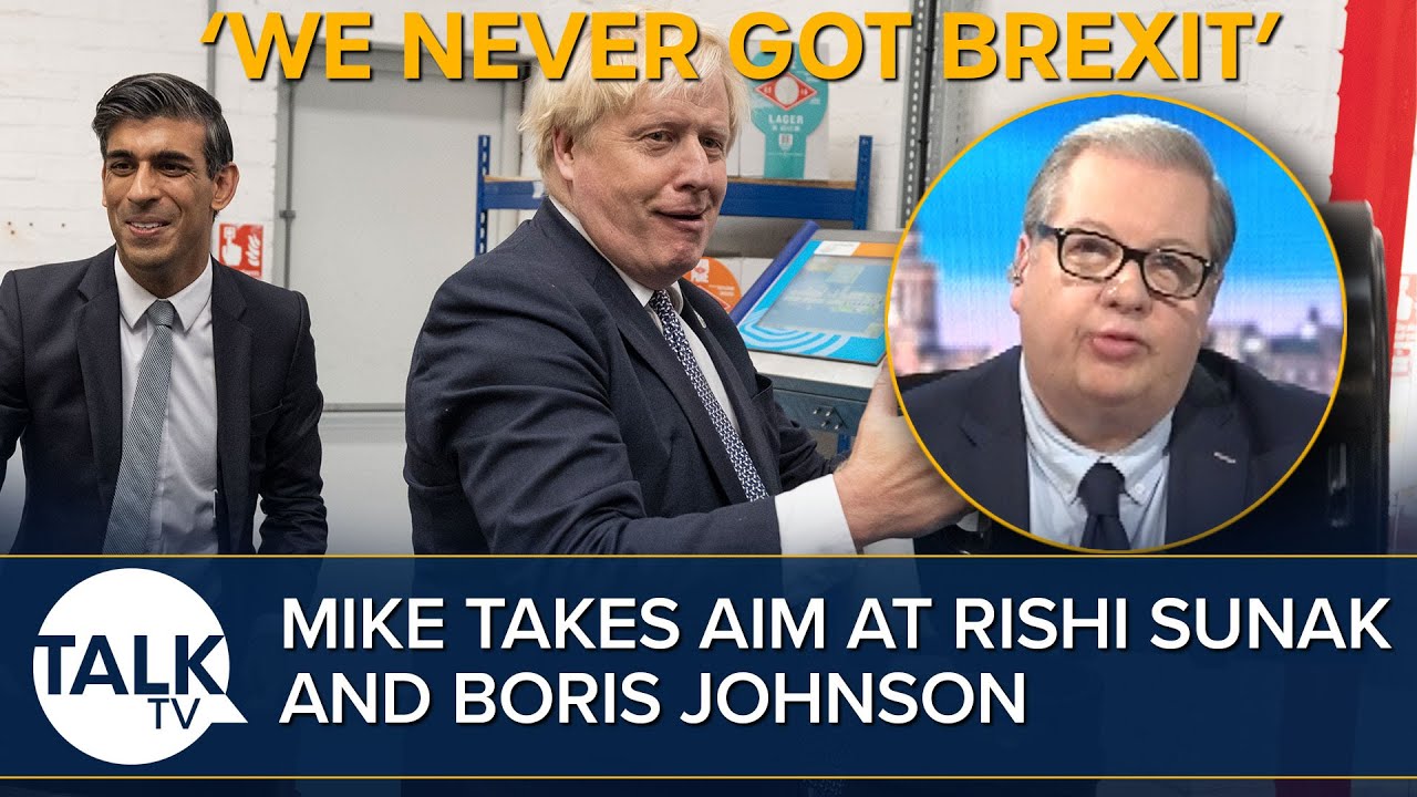 Mike Graham takes aim at Rishi Sunak and Boris Johnson over ‘Brexit disaster’