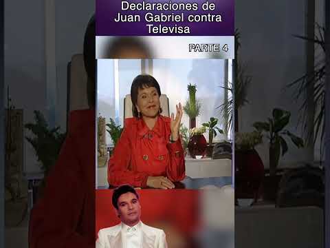Juan Gabriel habla de Televisa