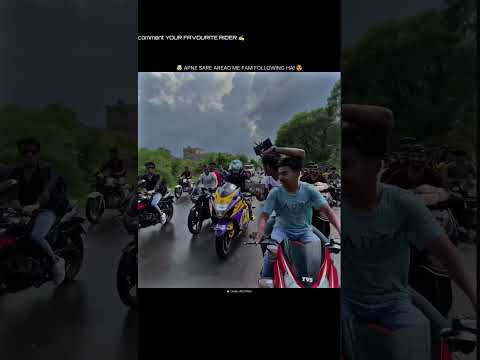 Apne fan Following har taraf hai โค๏ธ #viralvideo #automobile #rider #motovlog #zx10r