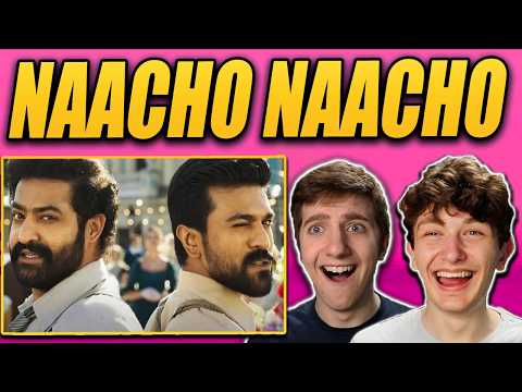 Naacho Naacho REACTION! (Naatu Naatu) RRR