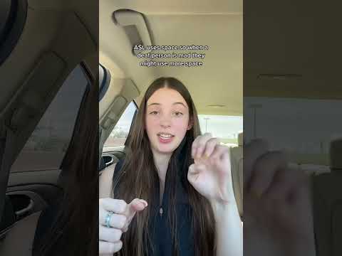 How you yell in sign language 💕 (Tiktok): Lizzytharris