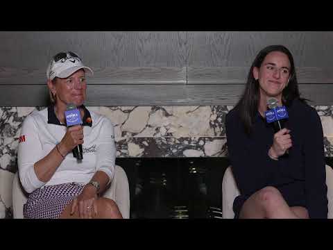 Caitlin Clark and Annika Sorenstam | 2024 The ANNIKA driven by Gainbridge at Pelican