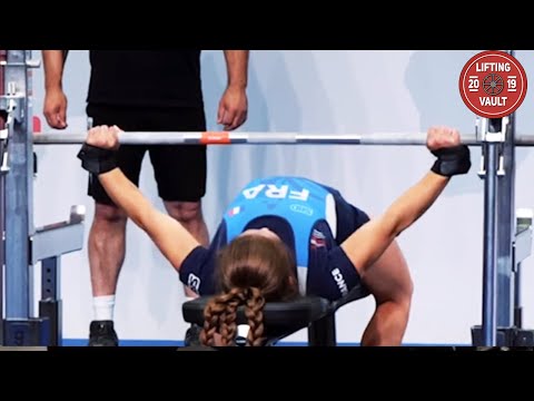 The Lightest Female Weightclass Is Benching 2 Plates