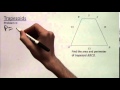Trapezoid Area and Perimeter Concepts