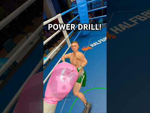 Goofy Power Drill Strategy! - The Thrill of the Fight 2 - VR Boxing #vr #boxing #funny