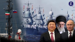 KEKUATAN YANG MENAKUTKAN, IRAN-RUSIA-CHINA BERSATU! Angkatan Laut Rusia-Iran Latihan Perang Bersama