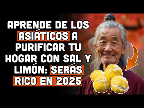 ¿PURIFICAR tu hogar con SAL y LIMÓN? Adivina qué sucederá | Sabiduría Budista