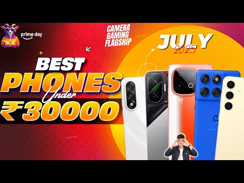 Top 5 Best Smartphones Under ₹30,000 in 2025 📱🔥 Performance, Camera & Gaming Kings!