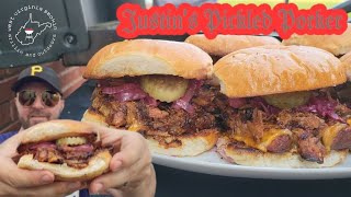 Justin's Pickled Porker on the Blackstone