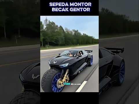 “Motor Roda Tiga Keren Ini Punya Fitur Seperti Mobil Mewah!”#otomotif #militer #shortvideo