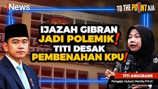 Polemik Ijazah GIBRAN! Titi Anggraini: Bersih-Bersih KPU Fardhu Ain!