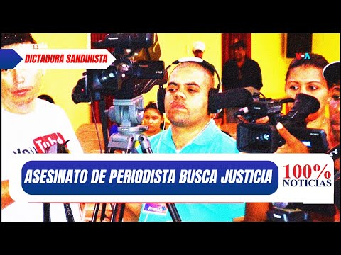 El asesinato del periodista Angel Gahona por paramilitares sandinistas esta aun en la impunidad